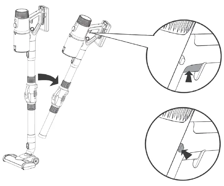 BORMANN-BVC3310-Square-Rechargeable-Stick-Tornado-Vacuum-Cleaner-fig-3