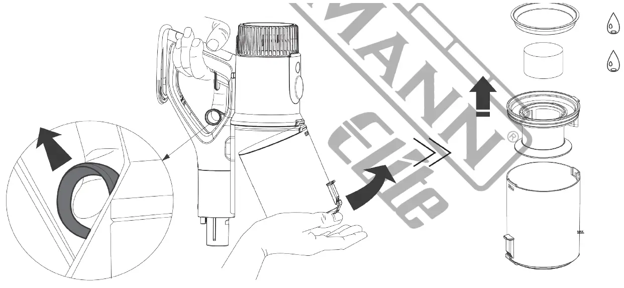 BORMANN-BVC3310-Square-Rechargeable-Stick-Tornado-Vacuum-Cleaner-fig-6