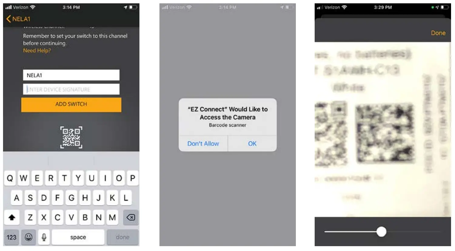 Commissioning of switches