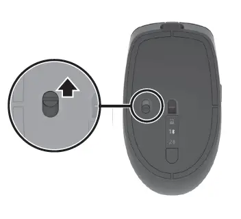 hp RX1C Wireless Dongle with Mouse 4