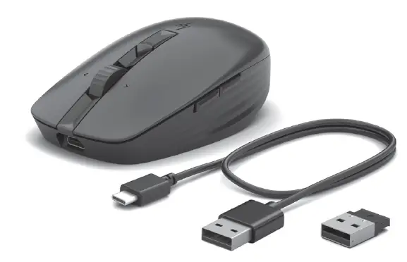 hp RX1C Wireless Dongle with Mouse