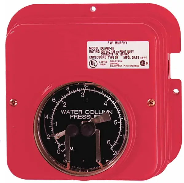 FW MURPHY OPL Series OPLHAFCS Mechanical Pressure Gauges 1