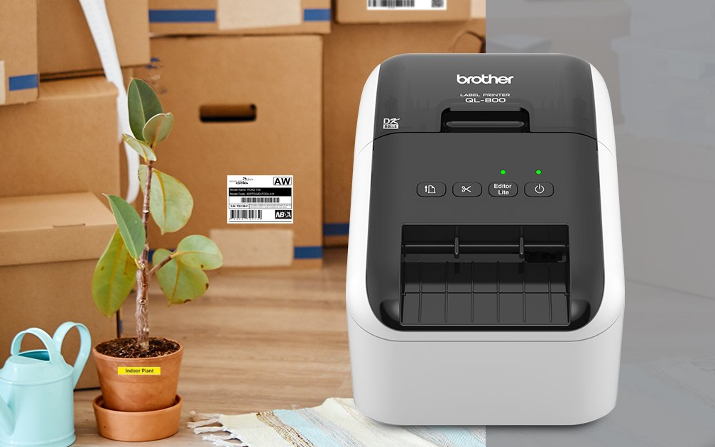 Brother Cv Ql800 High-speed, Professional Label Printer User Manual