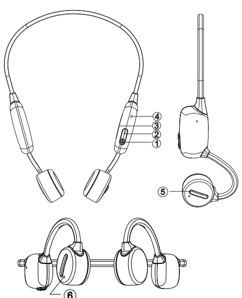 AFTERSHOKZ Bone Conduction Wireless Headphones-fig2