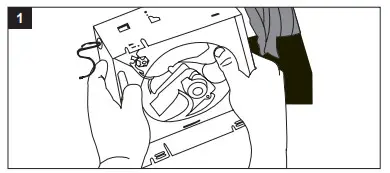 HOMEWEKS Ventilation Bath Fan 7107-03HW -1. Remove existing fan