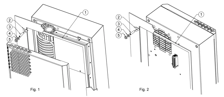 SEIFERT 42702001 2050 BTU SlimLine Control Cabinet Air Conditioner - fig 2