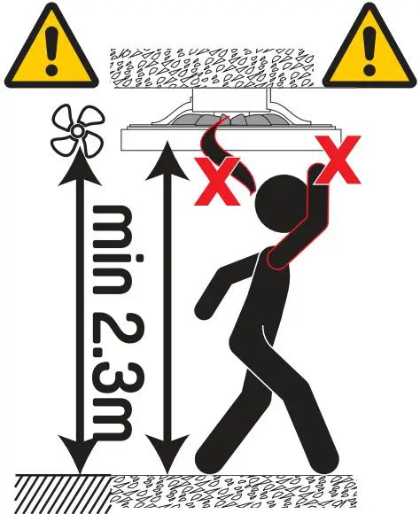 SHADA 0800611 Ceiling LED Light with Fan - icon 11