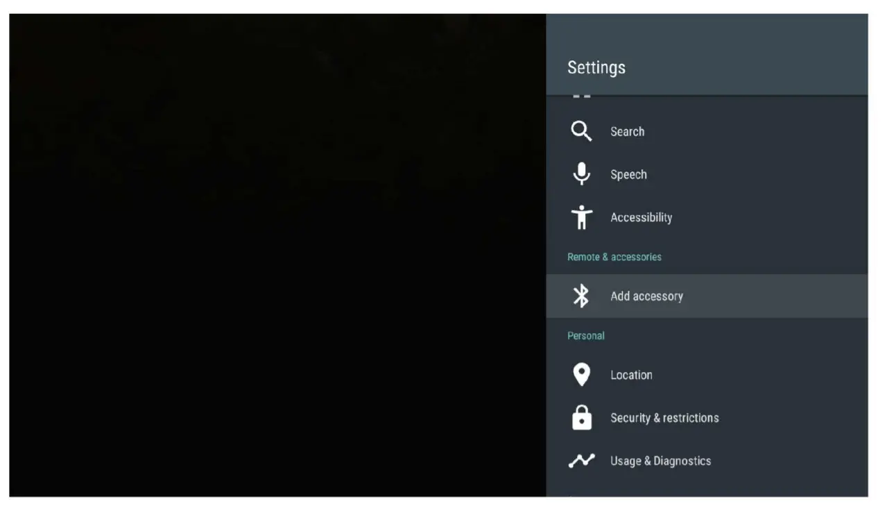Laser 4K Ultra HD Mini - setting 1