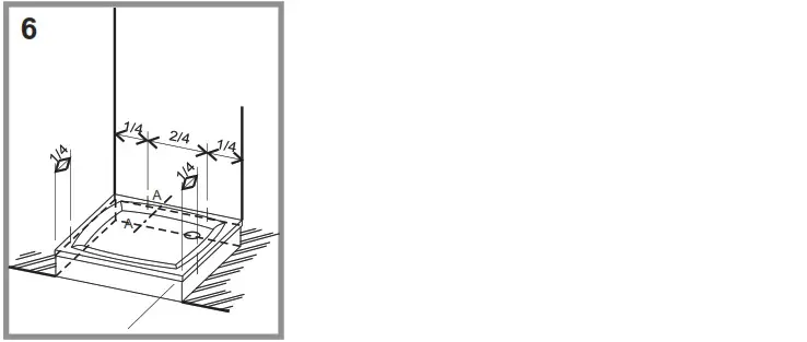 RAVAK A224401310 Galaxy EX Shower Tray - overview 2