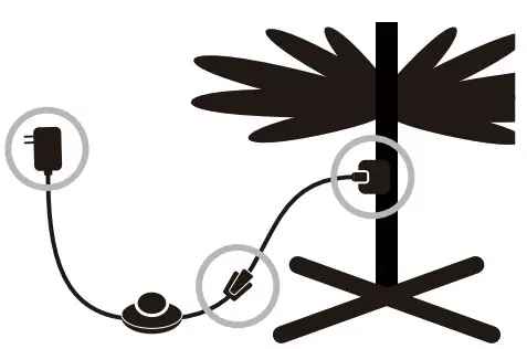 HOME DECORATORS 21WL10117 7 5 ft Merridale Balsam Fir LED Christmas - Figure 3