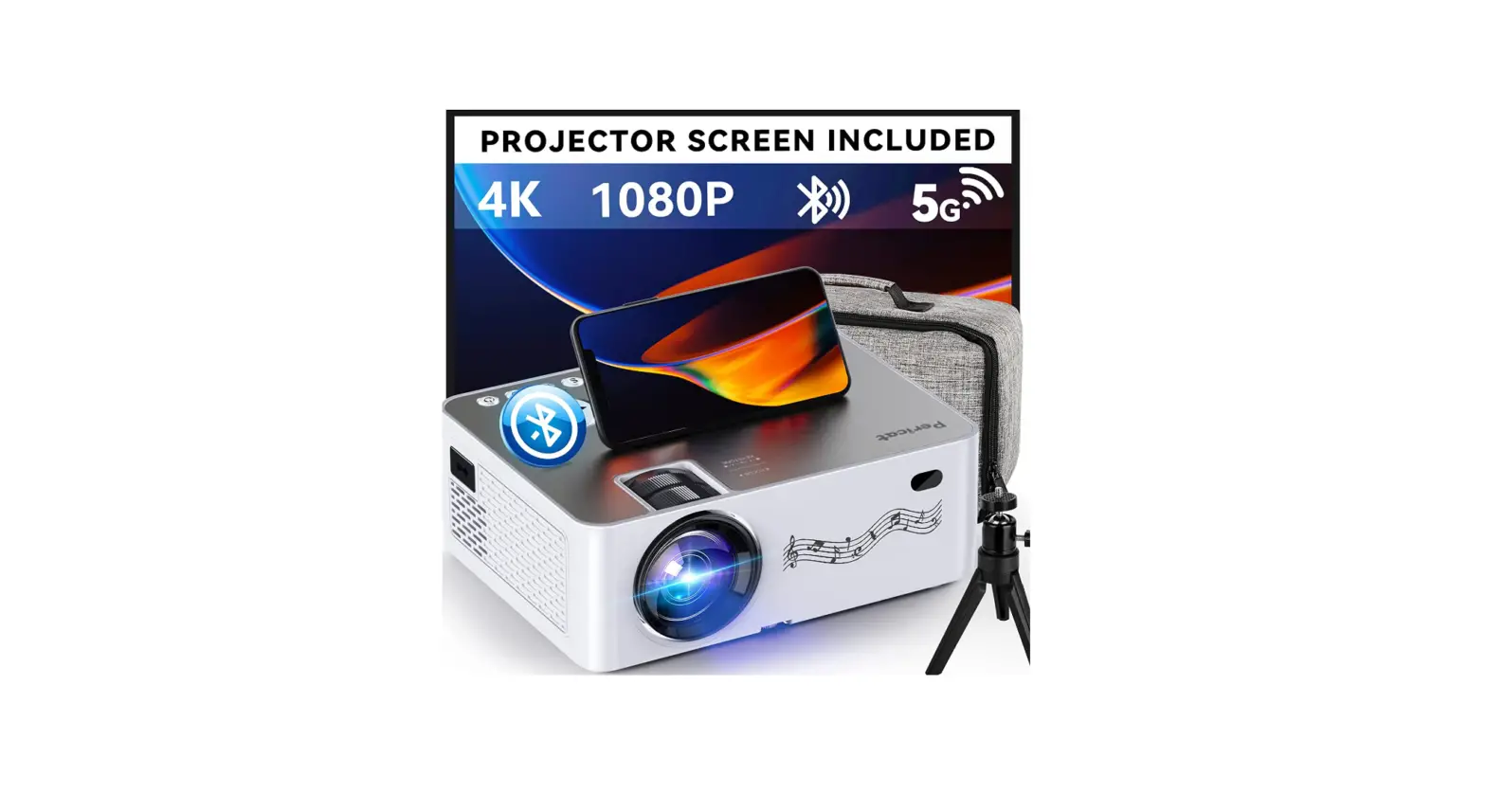 Pericat ‎q9 Projector With Wifi And Bluetooth User Manual