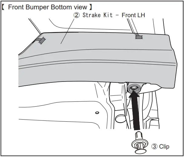 SUBARU E2410VC500 Strake Kit Front-fig7