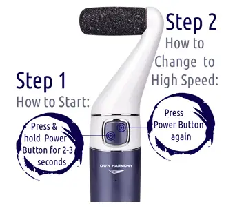 Own Harmo-y-CR1700-Electric-Foot-Callus-Remover-Fig-3