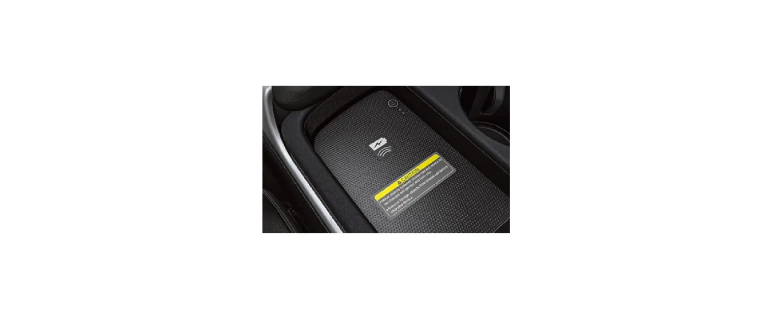 Acura Wireless Phone Charger Instructions