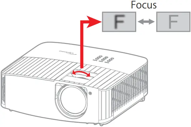 Optoma UHD35STx Short Throw 4K UHD Gaming A04