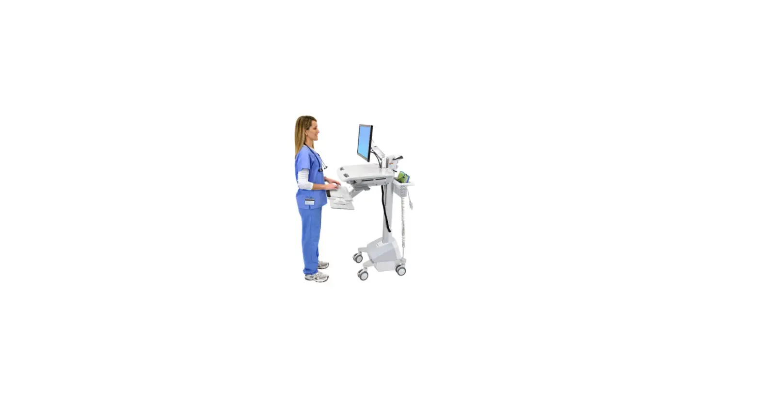 Ergotron Sv42-6202-1 Styleview Cart With Lcd Arm User Guide