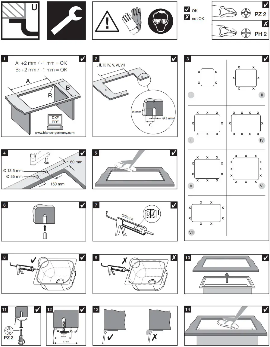BLANCO 525169 Etagon 700 U InFino Sink - Fig 4
