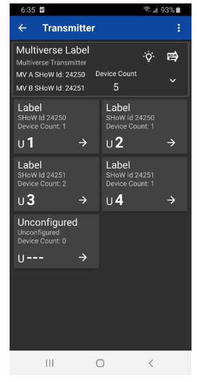 CITY THEATRICAL 5911 Multiverse Transmitter 2.4GHz - Fig12
