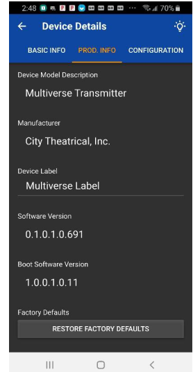 CITY THEATRICAL 5911 Multiverse Transmitter 2.4GHz - Fig15
