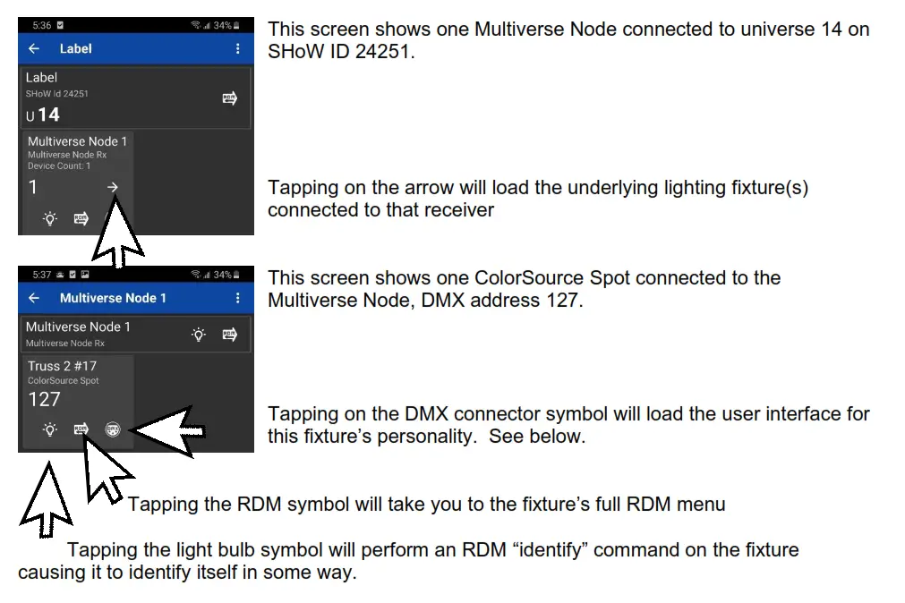 CITY THEATRICAL 5911 Multiverse Transmitter 2.4GHz - Fig9