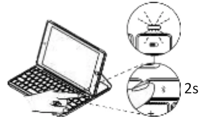 logitech 920-009469 Slim Folio Case with Integrated Bluetooth Keyboard - Fig 7