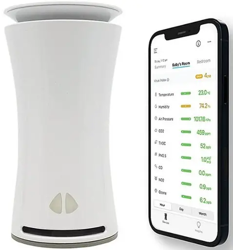 uHoo-IAS1MCUSUL-Smart-Air-Monitor-product
