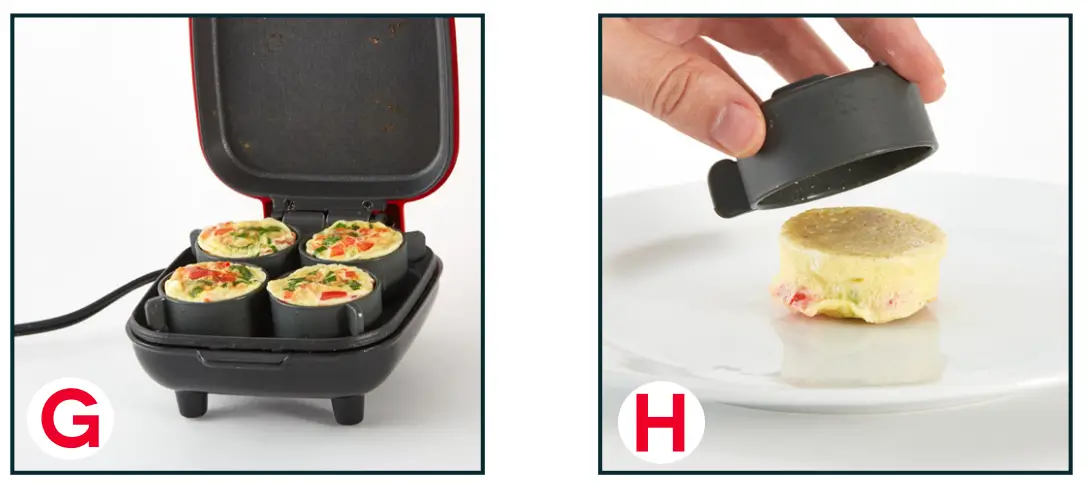 DASH DBBM400 Egg Bite Maker - PARTS & FEATURE 4