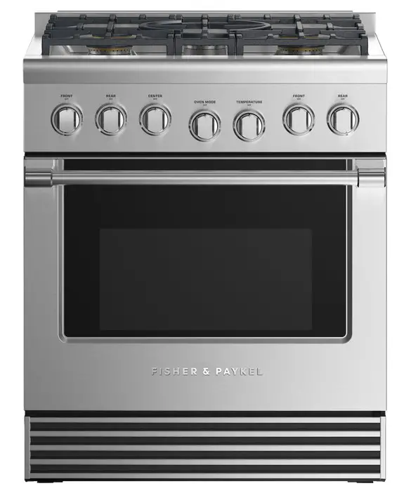 FISHER PAYKEL RDV2 305 L N 30 Inch Dual Fuel Range 5 Burners - Cover