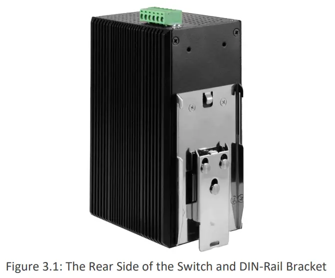 leonton PG2-1802-SFP 18-Port Industrial Gigabit PoE+ Ethernet Switch Mounting Installation