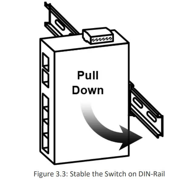 leonton PG2-1802-SFP 18-Port Industrial Gigabit PoE+ Ethernet Switch Mounting Installation