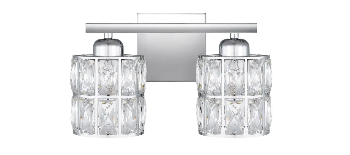 Quoizel Gib8613c 2 Light 13 Inch Polished Chrome Bath Light Wall Light Installation Guide Quoizel Gib8613c 2 Light 13 Inch Polished Chrome Bath Light Wall Light Installation Guide