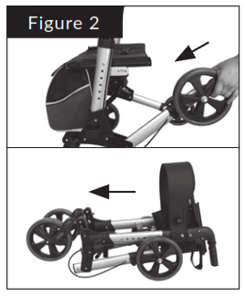 MEDIC THERAPEUTICS 603 0021 Multi Functional Adjustable Walker - ASSEMBLY PROCEDURE 1