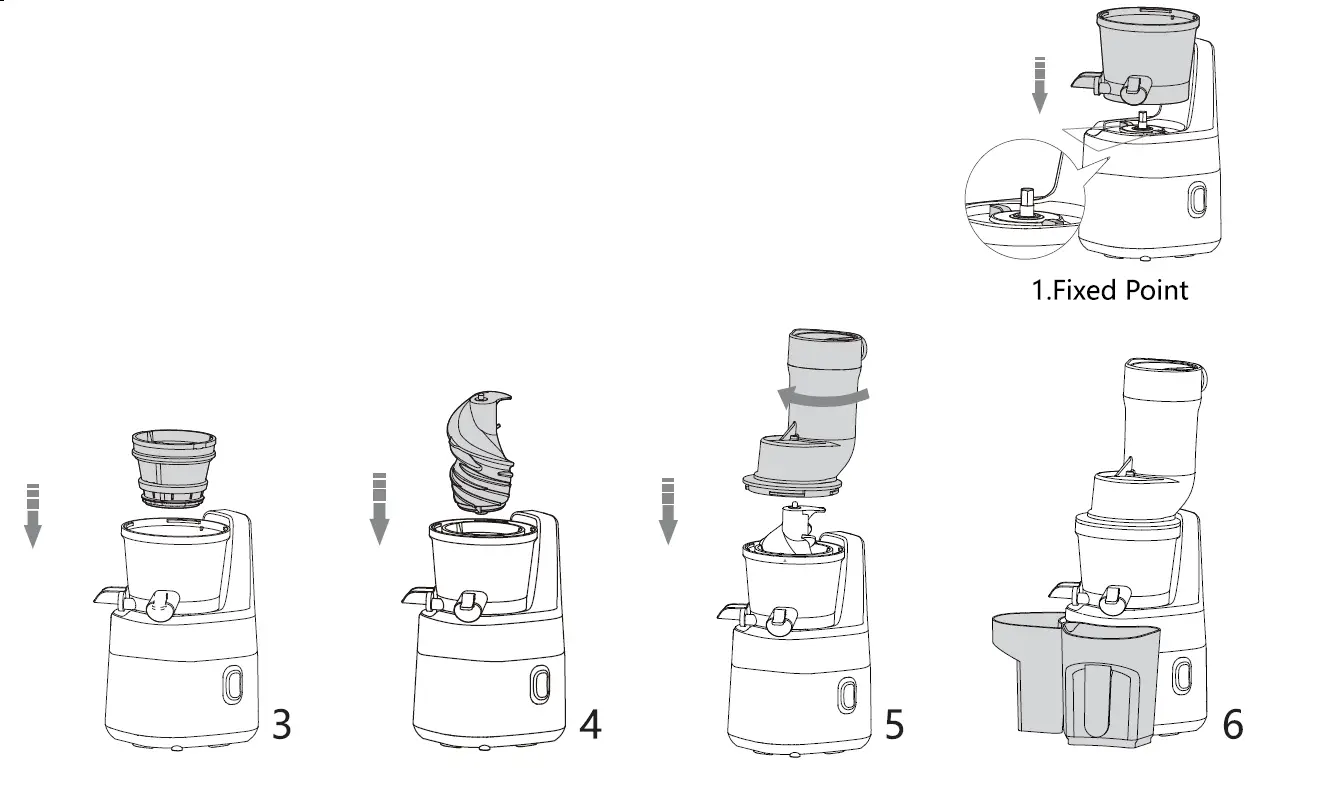 Taylor-Swoden-300101LHW-Slow-Juicer-Instruction-FIG-2