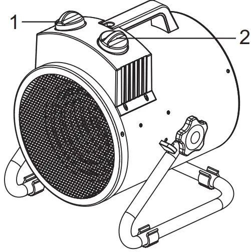 BLAUPUNKT EH3010 Fan Heater-FIG2