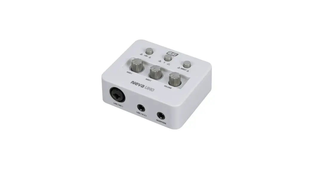 Esi Neva Uno 24-bit 192 Khz Usb-c Audio Interface With Microphone Preamp User Guide