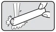 Panasonic EW-DS32 Battery-Powered Toothbrush I - Washing the cap