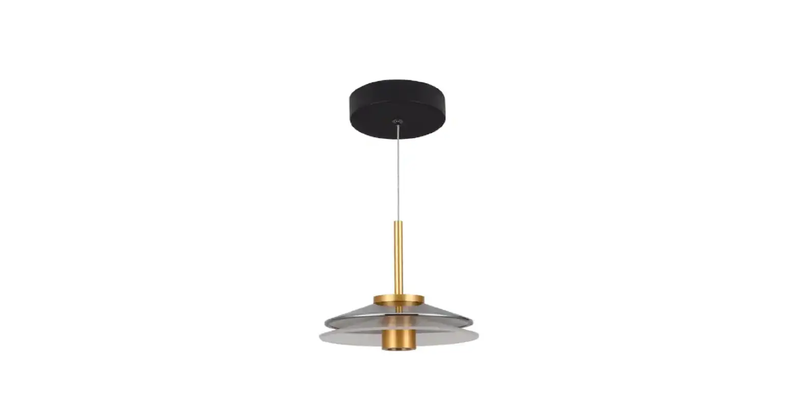 Vonn Vap2311 7 Inch 1-light Integrated Led Black Pendant Lighting Fixture Installation Guide