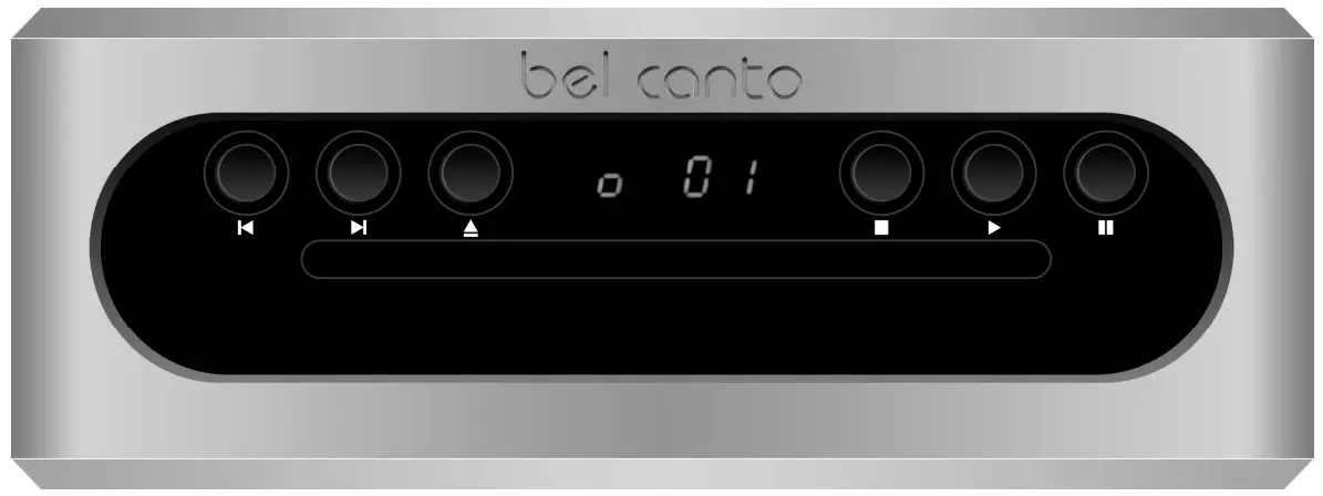 bel canto CD3t Digital Audio Transports - FIG 1