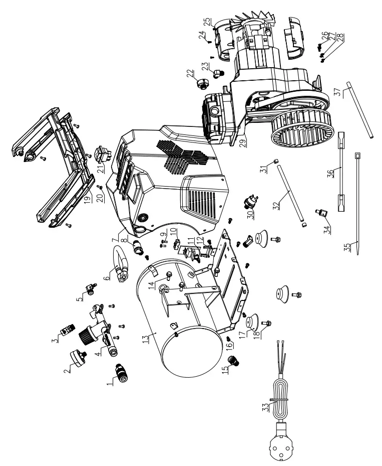 scheppach HC06 Compressor - Fig2
