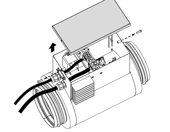 BLAUBERG EVH Duct Heater For Supply Air Pre-Heating With External Control 8