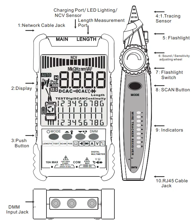 KEWTECH SP-LT04 Multifunctional Tester - fig 4