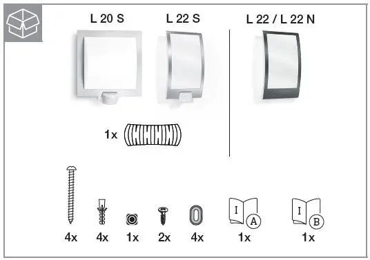 STEINEL-L 20 S-035693-Outdoor-Wall-Light-1