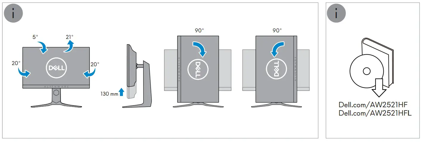 DELL Alienware AW2521HF Monitor - pic 6
