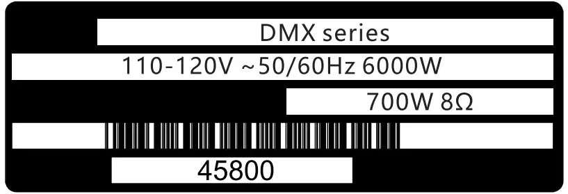PHONIC DMX802 Power Amplifier - fig 5