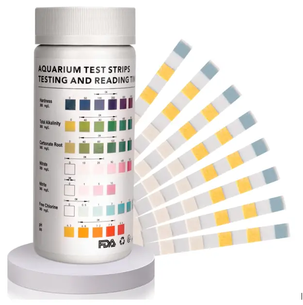 hygger HG050 7 in 1 Aquarium Test Strips