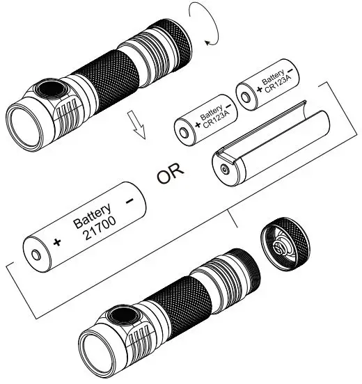 NITECORE-E4K-4400-Lumen-EDC-Flashlight-with-5000mAh-USB-C-Rechargeable-fig 1