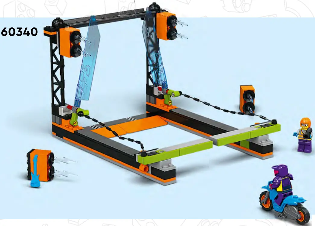 LEGO 60340 City Stuntz The Blade Stunt Challenge - fig 1