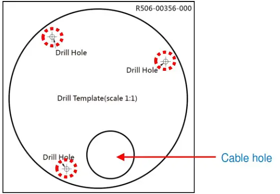 ACTi B78 Outdoor Hemispheric Dome - Installing the Camera on a Surface 1