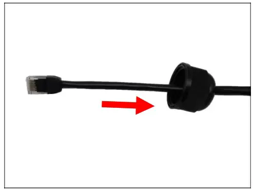 ACTi B78 Outdoor Hemispheric Dome - Installing the Camera on a Surface 10