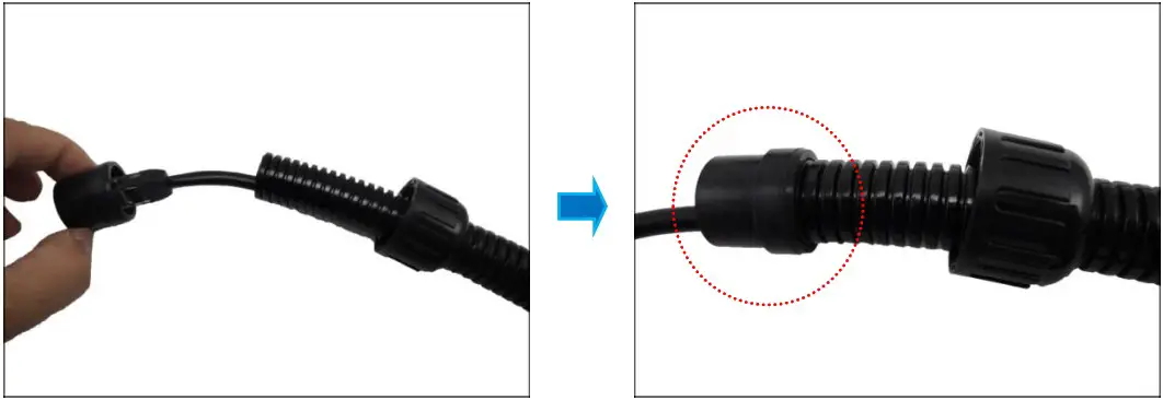 ACTi B78 Outdoor Hemispheric Dome - Installing the Camera on a Surface 18